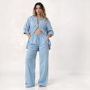 Conjunto Feminino Linho Brilho das Estrelas