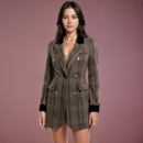 Casaco Xadrez Feminino Isadora